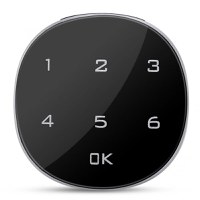 Incuietoare Inteligenta Techstar®, Touch Screen Digital, 20mm, Alarma, Cod, Alimentare CR2023 si MicroUSB - 3