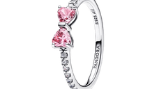 Inel „Pink Shining Bow”