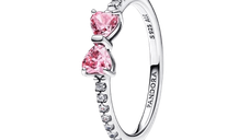 Inel „Pink Shining Bow”