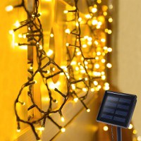 Instalatie Craciun Solara MRG M953, Alb Cald, 10 Metri, Pentru Exterior - 6