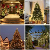 Instalatie Craciun Solara MRG M953, Alb Cald, 10 Metri, Pentru Exterior - 4