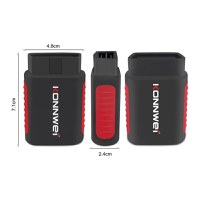 Instrument De Scanare Si Diagnosticare Auto, Konnwei Kdiag, OBD2, Bluetooth 5.0, 9 - 18 V, Compatibil Cu Android si - 3