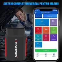 Instrument De Scanare Si Diagnosticare Auto, Konnwei Kdiag, OBD2, Bluetooth 5.0, 9 - 18 V, Compatibil Cu Android si - 5
