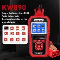 Instrument De Scanare Si Diagnosticare Auto, KONNWEI KW890, OBD2, Display 2.8 Inch, Citirea Si Stergerea Codurilor De - 6