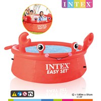 Intex Piscina gonflabila Happy Crab Easy Set, 183 x 51 cm - 3