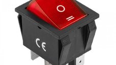 Intrerupator ON-OFF-ON cu retinere 6 pini IRS-203-1C 16A 250VAC 21.7x28.5mm