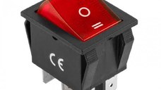 Intrerupator ON-OFF-ON cu retinere 6 pini IRS-203-1C 16A 250VAC 21.7x28.5mm