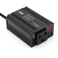 Invertor de Putere Auto Techstar® 150W - 12V DC la 220V AC, cu Porturi USB-C si USB-A pentru Incarcare Rapida - 3