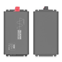 Invertor de putere cu unda sinusoidala pura Techstar®, DC 24V la AC 220V, Afisaj LCD, 1000w, Pretabil Rulota - 9