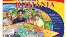 Joc de societate educativ „Sa descoperim Romania” pentru 8+ ani, multicolor