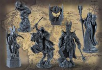 Joc sah Lord of the Rings, Middle Earth Battle, 47x47 cm, rasina, multicolor - 3