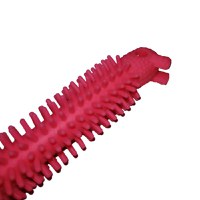 Jucarie antistres, Gummy Llama, cauciuc, 21 cm, roz - 5