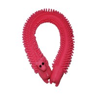 Jucarie antistres, Gummy Llama, cauciuc, 21 cm, roz - 4