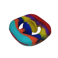 Jucarie antistres senzoriala, cauciuc, 5 cm, multicolor - 3