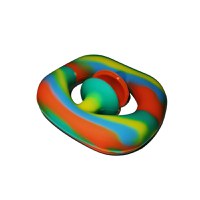 Jucarie antistres senzoriala, cauciuc, 6 cm, multicolor - 4