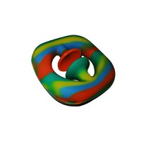 Jucarie antistres senzoriala, cauciuc, 6 cm, multicolor - 3