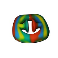 Jucarie antistres senzoriala, cauciuc, 6 cm, multicolor - 5
