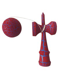 Kendama profesionala, Bila din lemn, Crack + Sticker pentru telefon, 86KD - 1