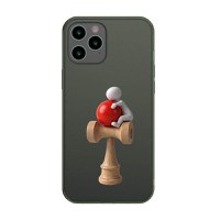 Kendama Profesionala, Bila din lemn, Design artistic cu finisaj Crapatura + Sticker pentru Telefon, 103KD - 2