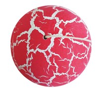 Kendama Profesionala, Bila din lemn, Design artistic cu finisaj Crapatura + Sticker pentru Telefon, 111KD - 7