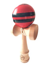 Kendama profesionala, Bila din lemn, Samurai + Sticker pentru telefon, 55KD - 7