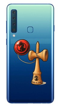 Kendama profesionala, Bila din lemn, Samurai + Sticker pentru telefon, 84KD - 2