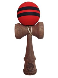Kendama profesionala, Bila din lemn, Samurai + Sticker pentru telefon, 84KD - 8