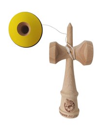 Kendama profesionala, Bila din lemn, Samurai + Sticker pentru telefon, 90KD - 8