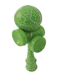 Kendama profesionala, Bila din lemn si  cu 4 cupe, Design Unic  + Sticker pentru telefon, 101KD - 5