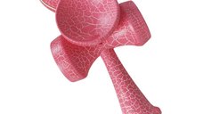 Kendama profesionala, Bila din lemn si  cu 4 cupe, Design Unic  + Sticker pentru telefon, 98KD