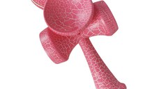 Kendama profesionala, Bila din lemn si  cu 4 cupe, Design Unic  + Sticker pentru telefon, 98KD
