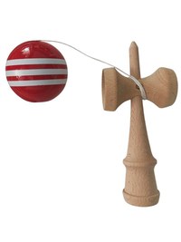 Kendama profesionala, Bila din lemn + Sticker pentru telefon, 87KD - 7