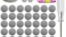 Kit 70 capse, pentru reparatia plafonului auto, compatibil Audi, Opel, BMW, VW, GRI