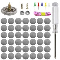Kit 70 capse, pentru reparatia plafonului auto, compatibil Audi, Opel, BMW, VW, GRI - 1