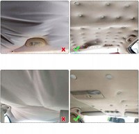 Kit 70 capse, pentru reparatia plafonului auto, compatibil Audi, Opel, BMW, VW, GRI - 8