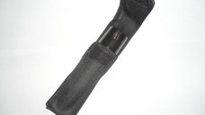 Kit autoaparare baston telescopic din otel, 64 cm, 4 sectiuni si pumnal, rozeta, box, spray paralizant iritant nato