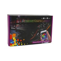 Kit lumini ambientale auto, RGB, 18 in 1, fir flexibil, aplicatie, bluetooth si telecomanda - 1