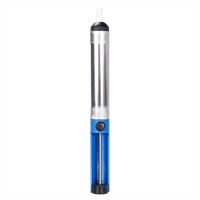 Kit profesional pentru lipit, GlowforHome, Letcon 60W cu LCD, Pompa de dezlipit cositor, Fire 22AWG, pensete - 13