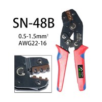 Kit profesional pentru sertizarea cablurilor electrice, GlowforHome, 600 conectori si protectii, cutie conectori, rosu - 5