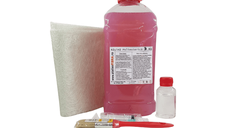 Kit Rasina poliesterica si Fibra de sticla pachet complet 3 kg pentru reparatii auto, moto , ambarcatiuni BIG KIT