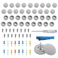 Kit reparare plafon auto, 60 bucati, cu scule incluse - 1
