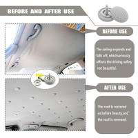Kit reparare plafon auto, 60 bucati, cu scule incluse - 2