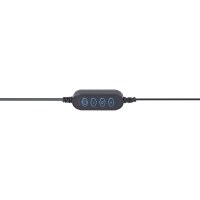 Lampa LED de birou cu clema si doua capete, Techstar® TD001, Putere 24W, USB, Reglabila la 360°, 10 niveluri - 2