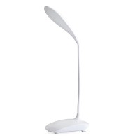 Lampa LED Flexibila de Birou MRG MXC018, USB, Touch, Alb Rece, 18 Led, Alba - 1