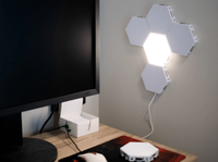 Lampa Modulara Hexagon cu Aprindere Prin Atingere Led, 6 Panouri Tactile - 5