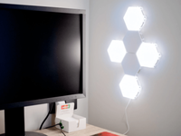 Lampa Modulara Hexagon cu Aprindere Prin Atingere Led, 6 Panouri Tactile - 10