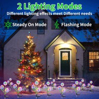 Lampa solara LED decorativa, model papadie, pentru gradina sau terasa, IP65, multicolora - 9