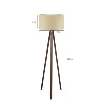 Lampadar, Opviq, lemn, bej, 140 cm, 780SGN2603 - 2
