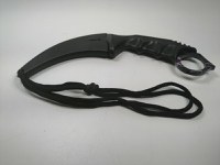 Lanterna cu electrosoc cu acumulator, LED, cutit karambit antrenament inclus - 6