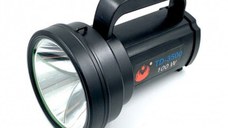 Lanterna TD-3500 cu LED 100 W, acumulator integrat, negru